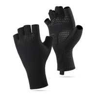1pair Fingerless Sun Protecting Gloves Breathable Cycling Gloves Driving Gloves for Outdoor Activity — image 2 of 10