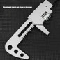 10",12",15" F-type Wrench Right Angle Wide Jaw Opening Adjustable Spanner Wrench Tool for Household Repair — image 10 of 14