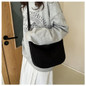 Modern Small Corduroy Crossbody Bag for Women Messenger Bag for Work Travel — image 4 of 15