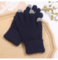 Winter Warm Touchscreen Gloves, Fluff Lined Thicken Knit Gloves Elastic Cuff Windproof Cycling Gloves For Running, Cycling, Driving, Hiking, Walking, Texting, Freezer Work, Gardening, And Daily Activities — image 9 of 18