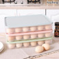 YouPeng Kitchen 24-compartment Refrigerator Egg Box Fresh-keeping Box Plastic Portable Food Storage Box(1PCS/2PCS) — image 11 of 12