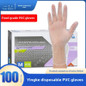 Disposable PVC Gloves - Food Grade Kitchen Gloves for Cooking, Baking, Cleaning & Beauty — image 4 of 11