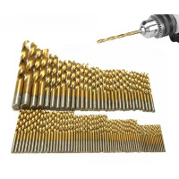 99 pieces titanium HSS cobalt twist drill set tool set 1.5 - 10 mm metal drill — image 2 of 14