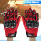 1 Pair Motorcycle Gloves, Half Finger / Full Finger Motorbike Riding Gloves Touchscreen Gloves Outdoor Sports Cycling Hiking Gloves Tactical Mittens Skiing Glove — image 48 of 70