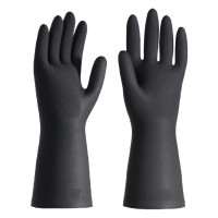 Industrial Double-Layer Nitrile Gloves - Thickened Chemical-Resistant & Durable Work Safety Gloves — image 2 of 9