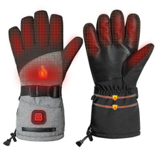 Heating Thermal Gloves Touchscreen Heated Gloves Winter Hiking Sport Gear — image 3 of 12