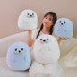Plush Seal Pillow Stuffed Animal Cute Squishy Seal Plushie Soft Huggable Toy — image 4 of 9