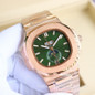 PPF Nautilus 5726 Automatic Men's Watch with Moon Phase, Calendar & Luminous Steel Design — image 8 of 19