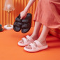 Double Buckle Adjustable 4cm Thickness Ultra Cushioning Sandals Slippers Soft Slide Sandals for Women Men Non-Slip Shower Shoes Bath Slippers Summer Beach Slides — image 28 of 32