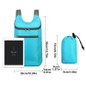 1pc Foldable Backpack, Lightweight Outdoor Sport Bag, Durable, Water-Resistant, And Comfortable Backpack, Large Capacity Travel Backpack - Perfect For Travel, Hiking & Fitness! — image 4 of 39