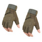 Tactically Fingerless Glove Breathable Outdoor Knuckles Protective Glove — image 9 of 12