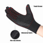 1 Pair Winter Warm Glove Outdoor Non-slip Touching Screen Gloves For Sport Bike Riding Waterproof Ski Gloves Bikes Motorcycle Gloves — image 31 of 43