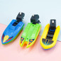 1pc Speed Boat Ship Wind Up Toy Float In Water Kids Toys Classic Clockwork Toys Bathtub Shower Bath Toys for Children Boys Toys — image 11 of 11