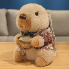 Nezha Plush Toy - Cute Groundhog Stuffed Animal for Kids, Soft Cuddle Pillow and Birthday Gift — image 3 of 19