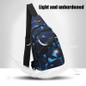 Personalized Pattern Multifunction Shoulder Crossbody Bag for Men Short Travel Messenger Chest Bag Light Outdoor Sport Recreation Lovers Single Shoulder Bag — image 13 of 29