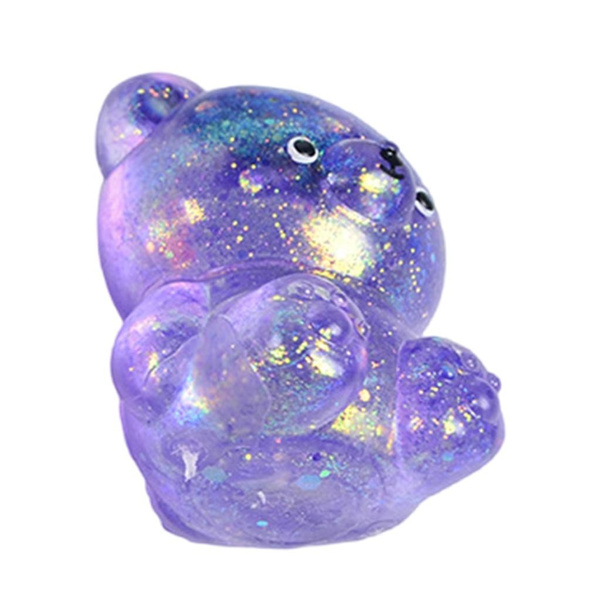 Stress Relief Bear Toy for Adult Hand Squeeze  Toy  Toy Kids Funny Goodies Bag Fillers  Reliever — image 1 of 12