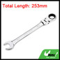 1pc/2pcs Metric Flex-Head Ratcheting Combination Wrench 72 Teeth 12 Point Dual-purpose Rachet Wrench Ended Spanner Hand Tools (6mm-24mm To Choose) — image 27 of 55