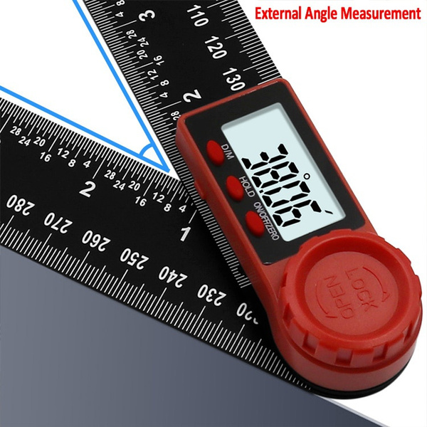 0-200mm 0-300mm Digital Meter Angle Inclinometer Angle Digital Ruler Electron Goniometer Protractor Angle finder Measuring Tool — image 1 of 19