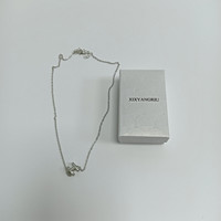 XIXYANGRIU Necklaces [jewellery] Silver Chain Necklace with Exquisite Pendant, Fashion Jewelry with Gift Box — image 2 of 8