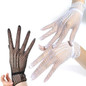 Breathable Evening Party Gloves Stretchy Fishnet Gloves for Wedding Ceremony — image 8 of 12