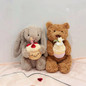 Jellyc Bunny Plush Toy - Cuddly Cake Bunny with Fluffy Fur and Shy Expression — image 7 of 7