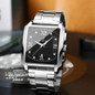 Men's Watches Luxury Stainless Steel Watch Fashion Casual Watches Waterproof Square Male Wristwatches Business Branded Watch Chronograph Watches Horloges Mannen Montre Homme Luxe Quarz Uhr — image 15 of 20