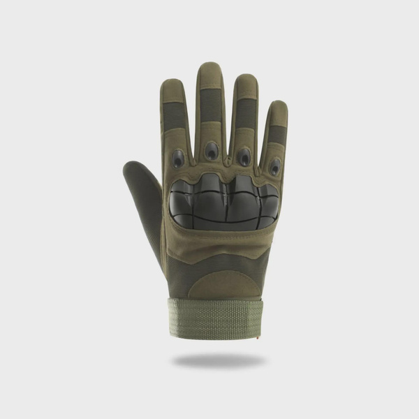 Tactical Full Finger Gloves with Soft Shell Protection Touchscreen Combat Training Grip — image 1 of 12