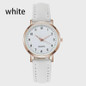 Ladies Diamond-studded Luminous Retro Female Watch Leather Belt Quartz Watch Women Simplicity Casual Decoration Wristwatches — image 13 of 17