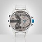 Oversized Dial Dual Time Watch for Men - Sporty Multifunction Quartz Watch — image 14 of 16