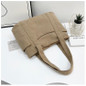Stylish Corduroy Tote Bag for Women Large Capacity Commuter Shoulder Bag Minimalist Design Crossbody Bag Fashionable and Versatile — image 27 of 61