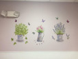 DIY Wall Stickers Home Decor Potted Flower Pot Butterfly Kitchen Window Glass Bathroom Decals Waterproof — image 6 of 11
