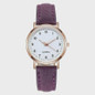 Ladies Diamond-studded Luminous Retro Female Watch Leather Belt Quartz Watch Women Simplicity Casual Decoration Wristwatches — image 5 of 17