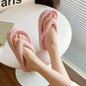 4cm Thickness Ultra Cushioning Flip-flops Slippers Soft Slide Sandals for Women Men Non-Slip Shower Shoes Bath Slippers Summer Beach Slides Women's Flip Flops — image 45 of 45