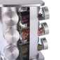 Countertop Spice Rack Tower with 12-Jar Organizer for Kitchen Cabinet Durable — image 8 of 10