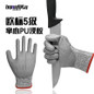 Cut-Resistant PU Gloves - Level 5 Protection, Oil & Slip Resistant, Durable Work Safety Wear — image 4 of 9