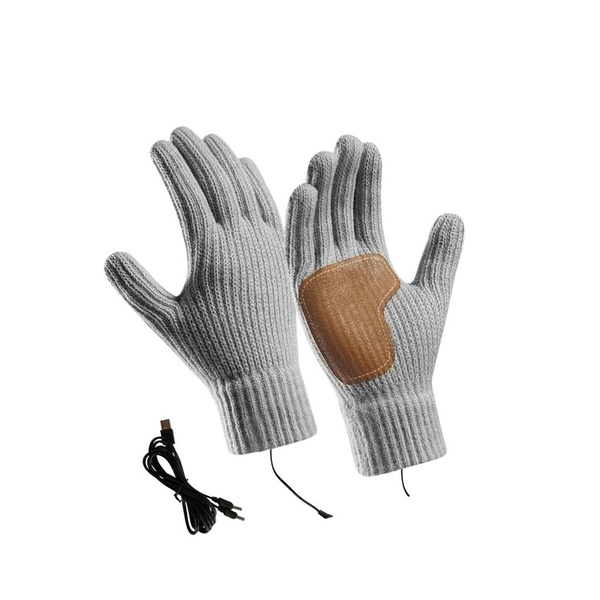 Cold Weather Heated Gloves Screentouch Fast Heating Warm Electric Heated Gloves — image 1 of 9