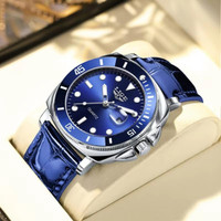Square Watch Men Business Casual Wristwatch Luxury Luminous Date Quartz Watch Steel Watches — image 2 of 23