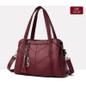 Women’s Bag New Portable Large-capacity Soft Leather Retro Slung Shoulder Bag Middle-aged Mother Backpack. — image 17 of 18