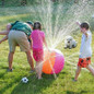 Inflatable Toy Ball Summer Outdoor Toys Water Sprinkler Balls for Kids Garden Beach Games — image 5 of 13