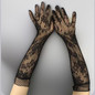 Formal Occasion Wear Lace Gloves Breathabe Mesh Gloves Handwear for Cocktails — image 7 of 11