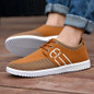 Men Fashion Lace Up Canvas Shoes Male Sneakers Casual Breathable Flat Shoes All-match Leisure Canvas Shoes Sport Shoes Men Student Skateboard Shoes — image 17 of 17
