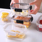 PP Food Storage Box Plastic Transparent Container Set with Lid Leakproof Kitchen Storage Bottle Jar Dry Food Jar Stackable Organizer Box for Freezer,Dishwasher, Oven, Microwave,Leftovers — image 12 of 36
