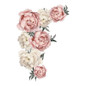 Individual Peony Rose Flower Wall Art Sticker Nursery Kids Room Decal Background Home Decor DIY — image 8 of 10