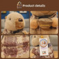 Nezha Plush Toy - Cute Groundhog Stuffed Animal for Kids, Soft Cuddle Pillow and Birthday Gift — image 5 of 19