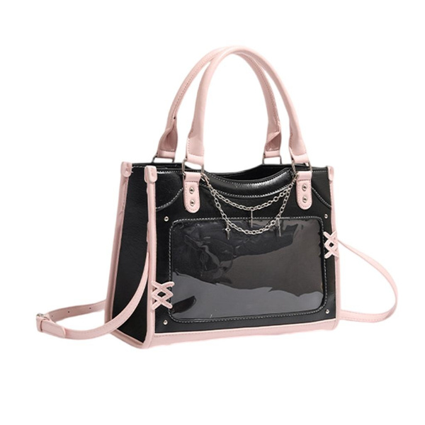 Large Capacity Handbag Harajuku Itabag Shoulder Crossbody Bag Casual Messenger Bag Fashion Satchel Handbag for Womens — image 1 of 12
