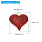 30Pcs  Enamel Pendants Hope Luck  Heart Shape Mom Pendant for Jewelry Making Necklace Bracelet Earrings DIY Handmade Craft Jewelry Charms — image 8 of 24