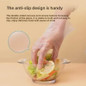 Food-Grade TPE Gloves - Extra Thick, Transparent, Durable Disposable Gloves for Kitchen & Household Use — image 6 of 6