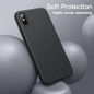 Silicone Case for iPhone X, iPhone Xs, 5.8-Inch, Silky-Soft Touch Full-Body Protective Case, Shockproof Cover with Microfiber Lining (Black) — image 4 of 8