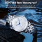 Automatic Watch Swiss Movement Mechanical Luxury Watches For Men With Stainless Steel StrapSapphire Glass DialLuminous Hands And Hour Markers50M Waterproof — image 4 of 8
