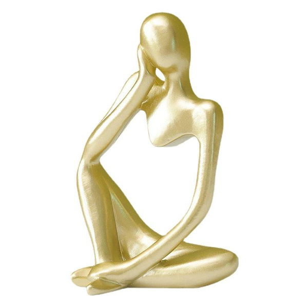 Abstract Meditation Sculpture Set | Modern Home Decor Figurines for Zen & Interior Design — image 1 of 19